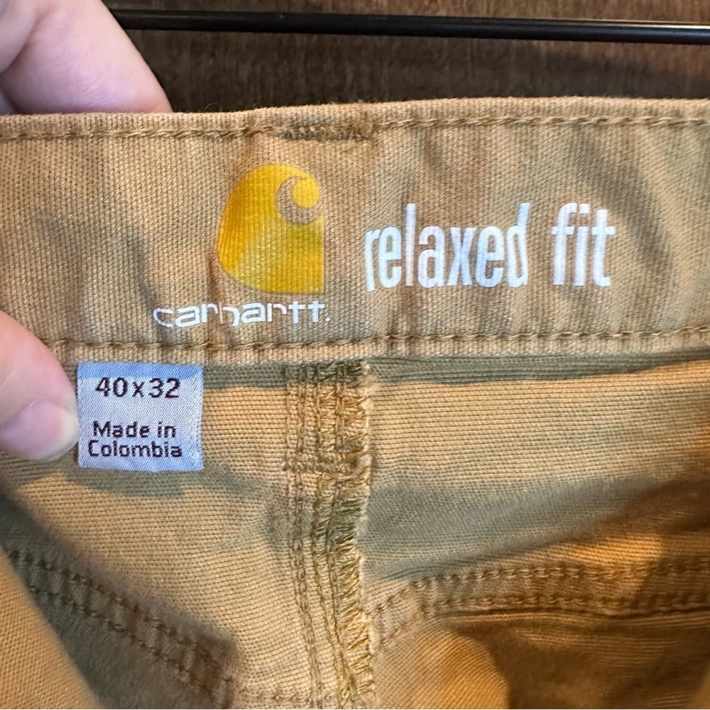Carhartt Men's Khaki Chinos - Picture 3 of 7
